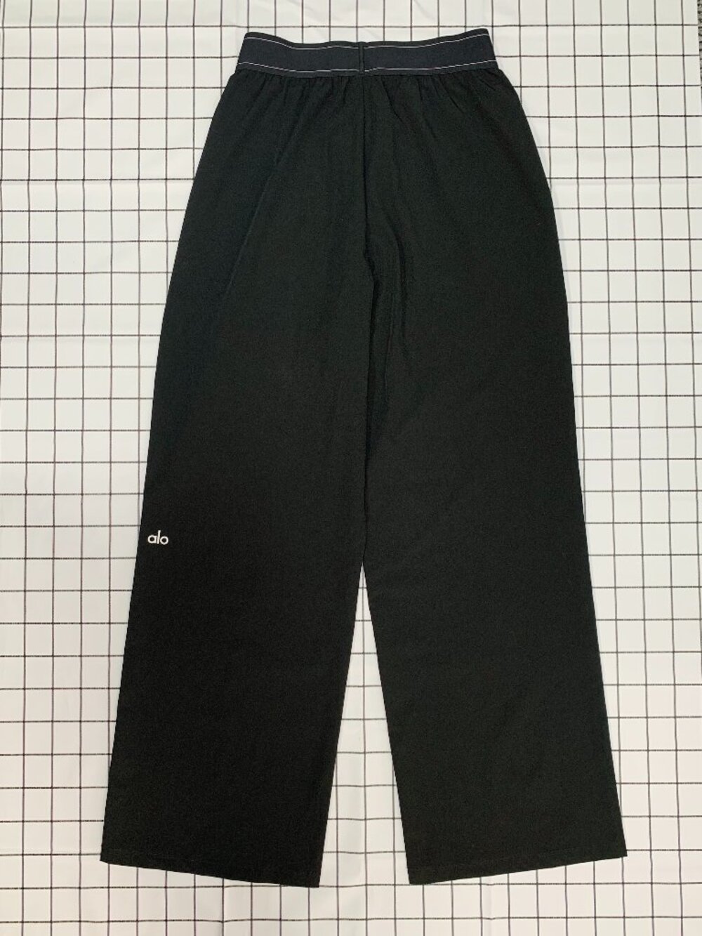 Alo Yoga Regular🔆Black Women's Trouser🤍Size XXS/XS - Picture 3 of 8